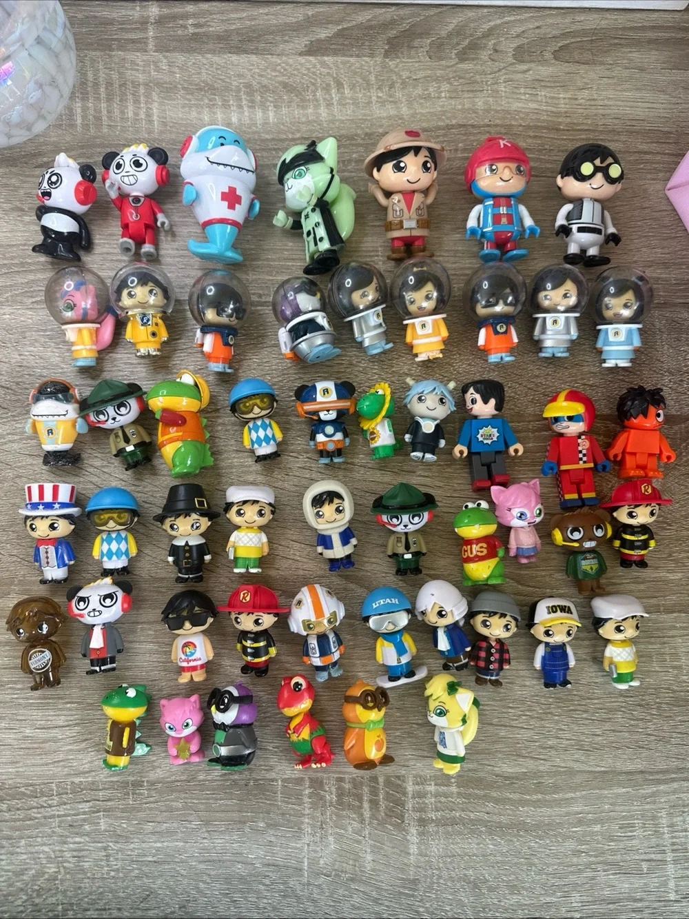 Lot Of 52 Ryan’s World Figurines